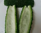 ゴーヤとツナ卵のサラダ作り方1写真
