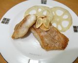 茨城県産 養殖ナマズとレンコンのソテー作り方8写真