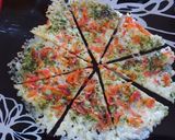 チーズと小えびの磯の風味焼き♪作り方8写真