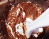 材料３つ！濃厚チョコチーズスフレケーキ作り方5写真
