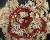 豚肉のカレーケチャップ炒め作り方4写真