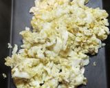 ホワイトオムレツと白い炒り卵エスニック風作り方6写真