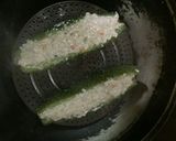 ゴーヤのつくね詰め蒸し焼き作り方5写真