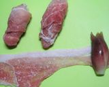 シャキシャキ食感が楽しい♪茗荷の肉巻き作り方1写真