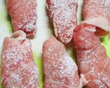 シャキシャキ食感が楽しい♪茗荷の肉巻き作り方2写真