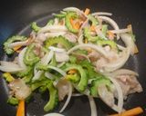 ゴーヤと豚☆焼きそば作り方5写真