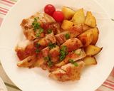 チキンのガーリックバター醤油焼き作り方4写真