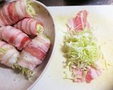 キャベツの豚バラ巻き揚げ作り方2写真
