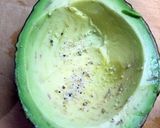 アボカド&生ハム&冷凍卵のココット作り方5写真