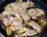 パンチで簡単★柔らかい鶏胸肉となすの煮物作り方7写真