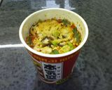クイックカップ麺。作り方3写真