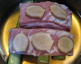 豚バラにんにく味噌のっけ作り方2写真