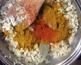 ふっくらお豆の簡単チキンキーマカレー作り方3写真
