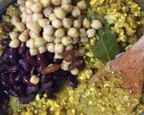 ふっくらお豆の簡単チキンキーマカレー作り方4写真