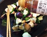 混ぜるだけ！ナスの怪味ソース炒め作り方3写真