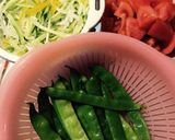 鶏胸肉で ラーメンサラダ☆作り方3写真