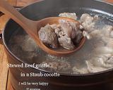 ストウブdeとっても濃厚*鶏ガラスープ作り方33写真