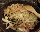 イタリアンパスタと重曹でソース焼きそば作り方6写真
