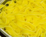秋の味覚の王様松茸サーモンクリームパスタ作り方4写真