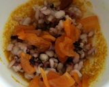 ふんわり卵のオムカレーアボカドココット作り方1写真