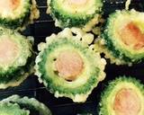 ゴーヤ☆ウィンナ〜入りフライパンで天ぷら作り方4写真