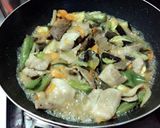 超簡単！夏野菜と肉の甘味噌煮作り方3写真