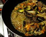 超簡単！夏野菜と肉の甘味噌煮作り方4写真