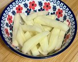 ピーマン絹さやじゃがいも豚肉ピリ辛炒め作り方2写真