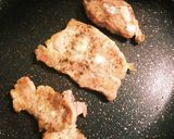 バル風タパス、豚肉とチーズ作り方2写真