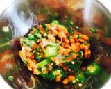 ごま油香る茄子のネバトロ蕎麦作り方5写真