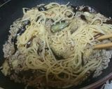 なすとひき肉の中華風パスタ(ピリ辛)作り方7写真