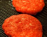 鹿角短角牛のひき肉でアメリカンバーガー作り方1写真