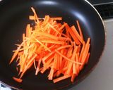 ししとうと人参のごま油炒め作り方4写真