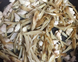 鶏肉とごぼうの炊き込み御飯〜韓国風作り方7写真