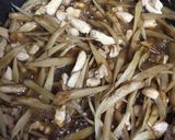 鶏肉とごぼうの炊き込み御飯〜韓国風作り方8写真