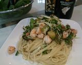 オクラと海老の梅しそ冷製パスタ作り方10写真