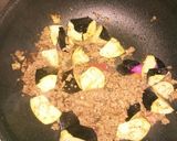 茄子トマトの合挽肉ぶっかけそうめん作り方3写真