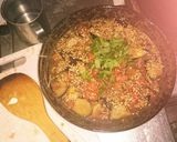 茄子トマトの合挽肉ぶっかけそうめん作り方6写真