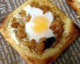 缶詰で簡単!!ガパオ風＊油揚げカナッペ作り方2写真