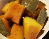 しっとり☆すくなカボチャの煮物☆作り方4写真
