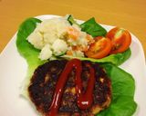 肉なし♬玉ねぎと麩のHBG(ハンバーグ)作り方7写真