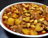 本格 給食♪ポークビーンズ！作り方8写真