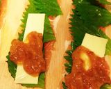 巻くだけ簡単！生ハム梅しそチーズ巻き作り方4写真