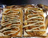 厚揚げの味噌マヨニンニク焼き作り方4写真