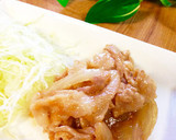簡単！豚肉と玉葱の生姜焼風♡お弁当にも♡作り方9写真