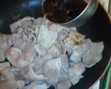 豚生姜焼き♪on サラダ作り方4写真