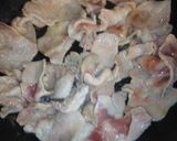 豚生姜焼き♪on サラダ作り方3写真