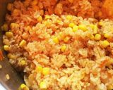 コーン☆キムチご飯(無水鍋QC使用)作り方4写真