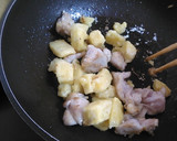 鶏肉とさつま芋の照焼き作り方5写真