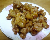 鶏肉とさつま芋の照焼き作り方7写真